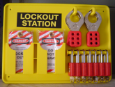 SafeTE PVC Lockout Station