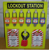 SafeTE PVC Lockout Station-16