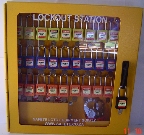 SafeTE Industrial Lockout  Station -7