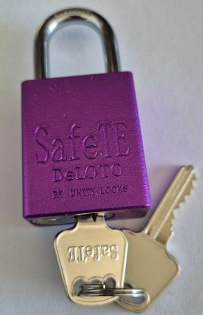 SafeTE Lockout Padlocks 25.4