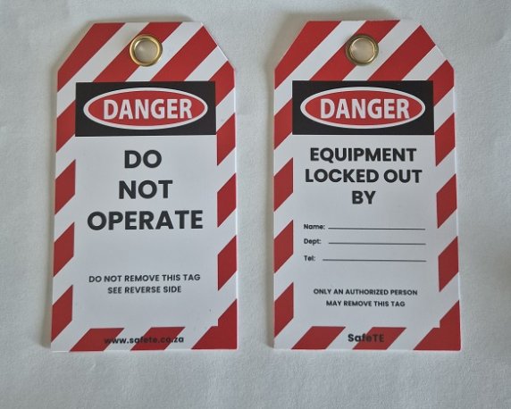 SafeTE DANGER-WARNING & OTHER TAGS 22